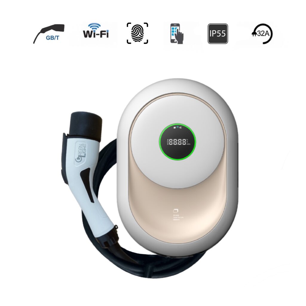 Зарядная станция Z-CHARGE Z01 PRO GB/T, 32A (7 кВт/ч)