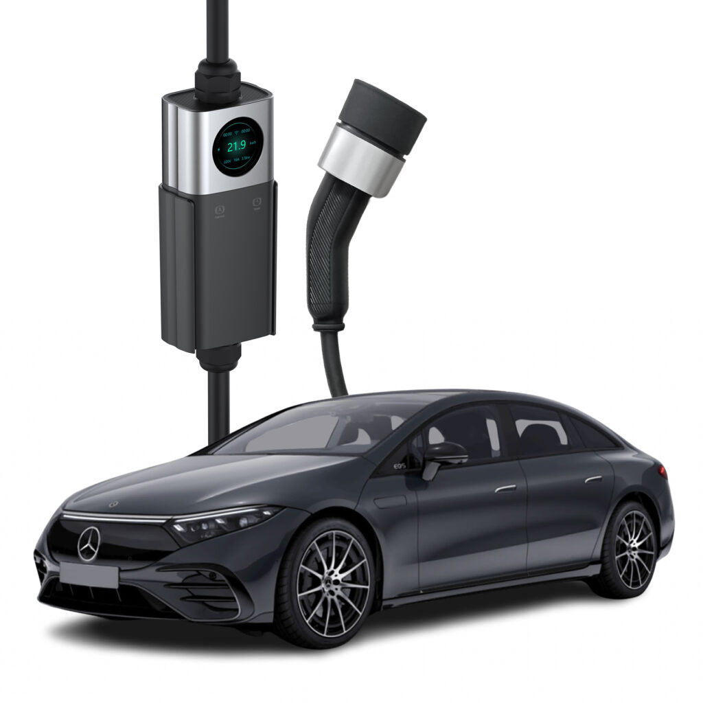 зарядка q20 type2 6-32А с авто