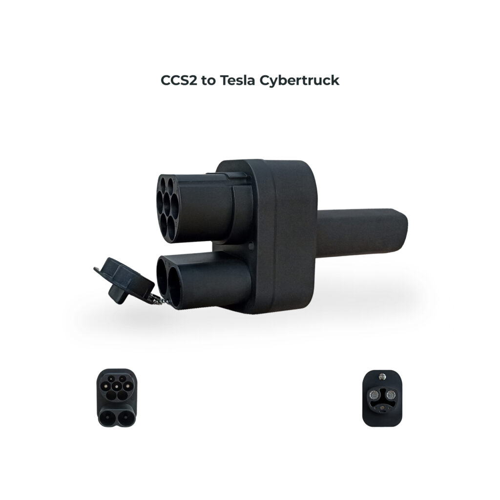 адаптер CCS2 +Type2 to Tesla Cybertruck