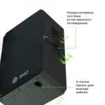 проемы для кабеля и охлаждения оборудования внутри защитного короба GNLT