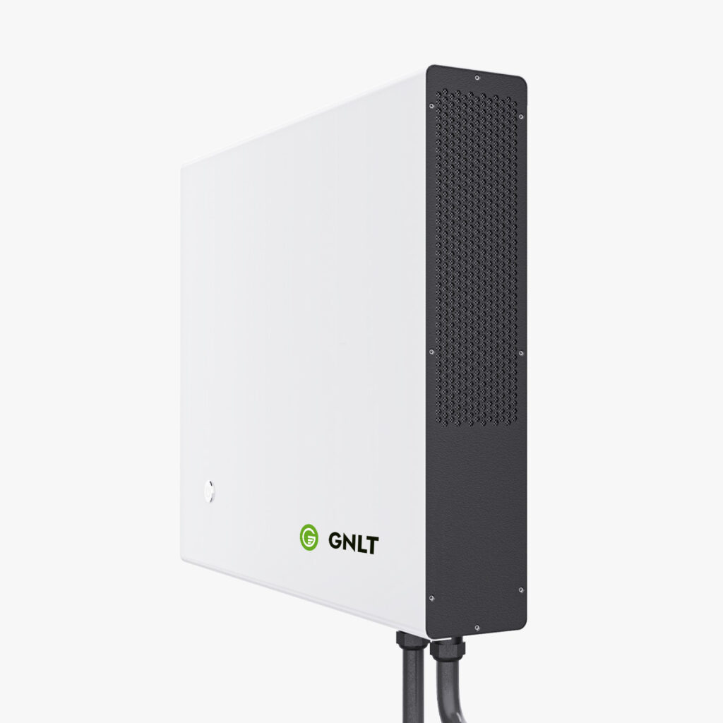 бытовая зарядная станция GNLT TA-DC-E20-WD боком
