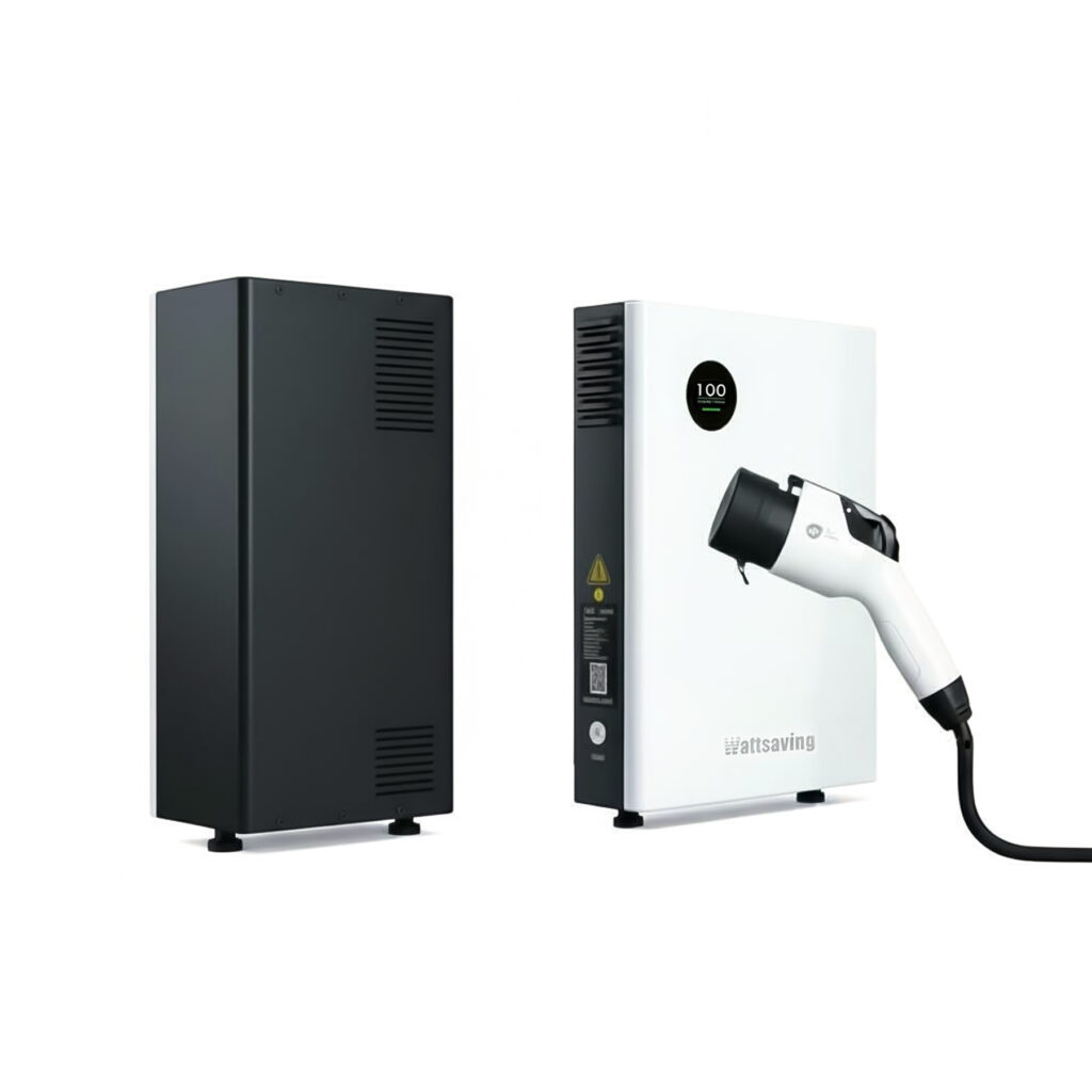 обзор корпуса настенной зарядной станции постоянного тока на 7 квтч wattsaving y7 gbt dc